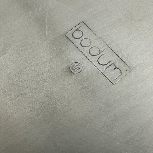 George J. Sowden Bodum Polished Stainless Steel Design 13" Bowl 1987 Sereno - Picture 15 of 16